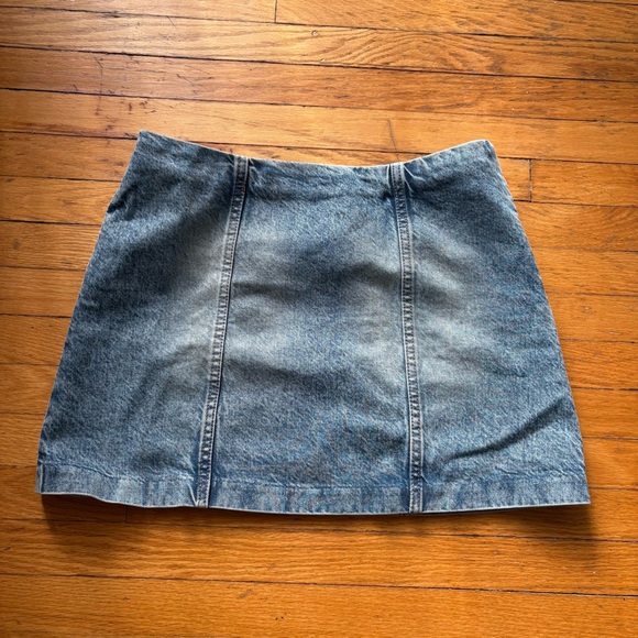 Divided Blue Denim Mini Skirt - Picture 4 of 4
